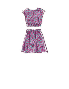 Pattern for tops, skirts, shorts, and pants - McCall's 8295 2