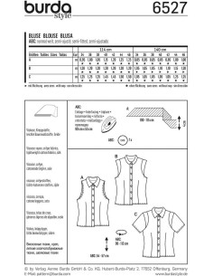 Blouse pattern - Burda 6527 2
