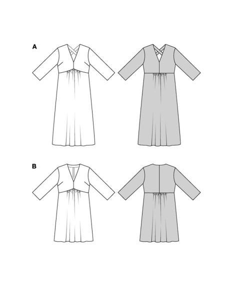 Dress pattern - Burda 5816