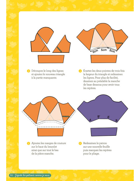 Book: I Adjust Patterns as I Want! - 32 Sleeve and Cuff Designs