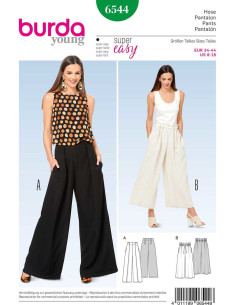 Pants pattern - Burda 6544