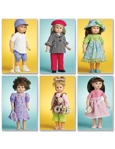 Doll clothing pattern