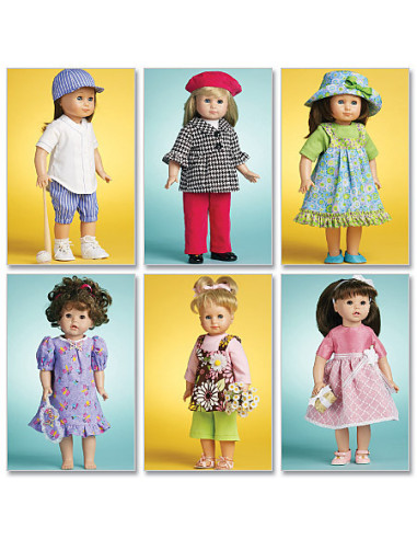 Doll clothing pattern