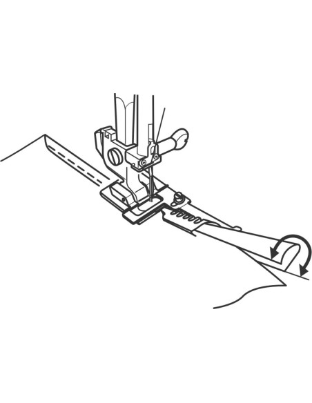 Janome bias binding foot