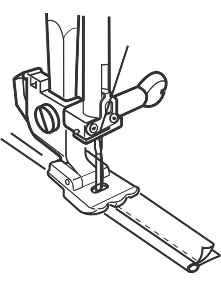 Janome double piping foot