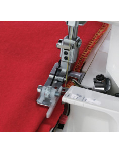 Janome serger invisible hem foot