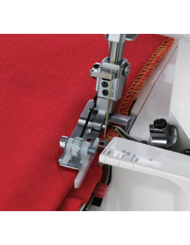 Janome serger invisible hem foot