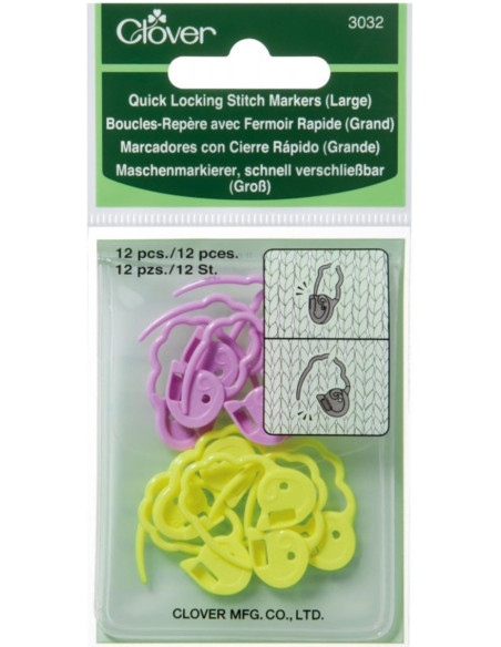 Large loops with quick-release clasp