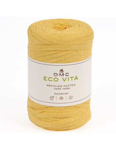 Coton recyclé Eco Vita Tape Yarn DMC