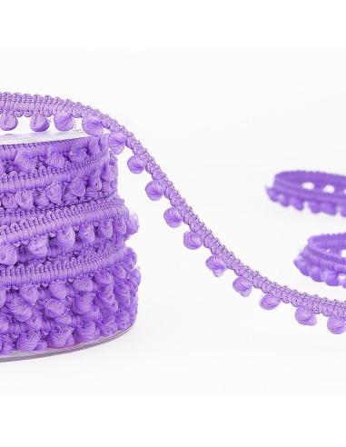 Mini pompom trim - Lavender