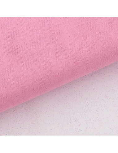 Glitter tulle - Pink