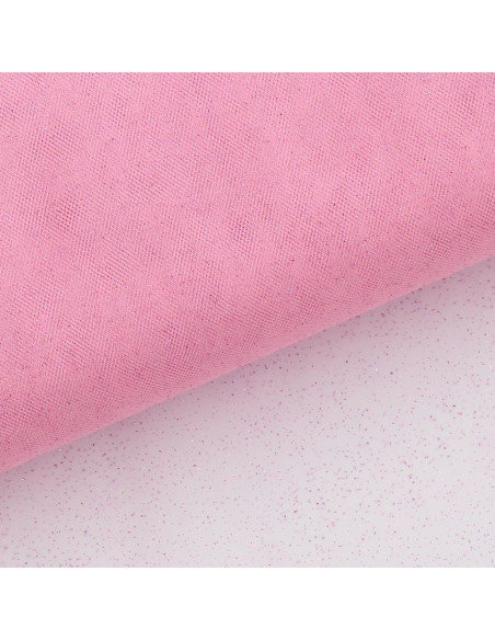 Glitter tulle - Pink