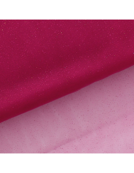Glitter tulle - Fuchsia