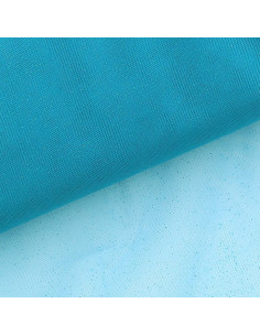 Glitter tulle - Turquoise blue
