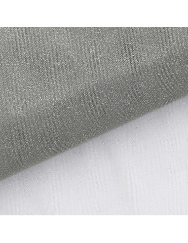 Glitter tulle - Silver