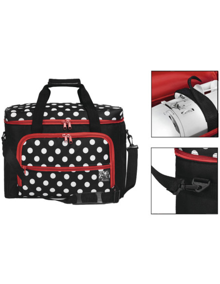 Prym Bag for Sewing Machine - Polka Dots