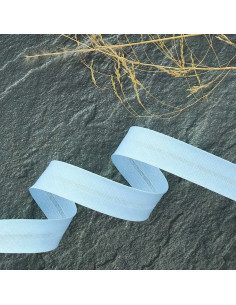 Polycotton bias tape - Baby blue