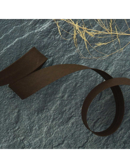 Polycotton bias tape - Earth