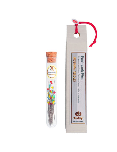 Tube of 60 Tulip patchwork pins