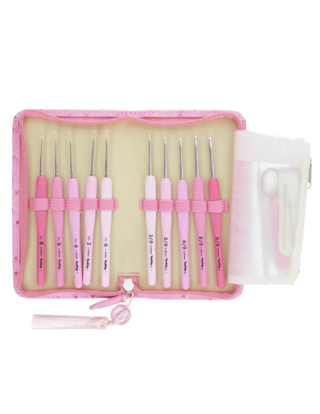 Etimo Rose Lace Tulip crochet hook set