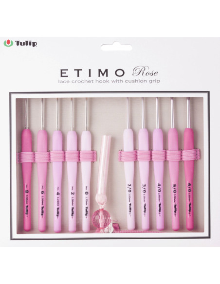 Etimo Rose Lace Tulip crochet hook set