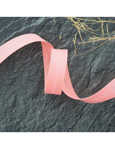 Polycotton bias tape - Melon