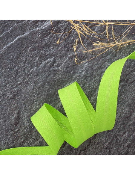 Acid Green Polycotton Bias Tape