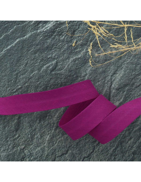 Dark Lilac polycotton bias binding
