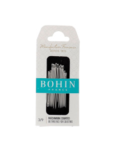 Short patchwork needles Bohin - Assortment 3/9