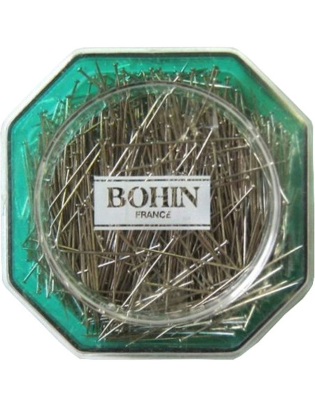 Box of 50 grams of extra-fine Bohin pins