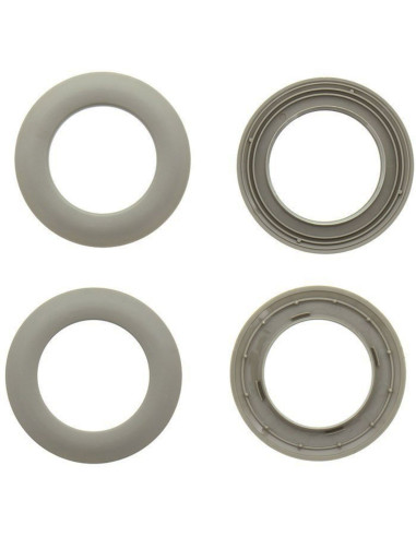 Set of 8 curtain eyelets Ø44 mm - Mats - Linen