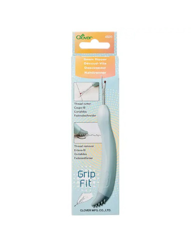 Clover seam ripper with thread remover