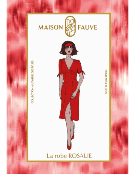 Patron de robe Rosalie - Maison Fauve