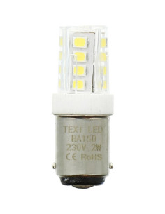 LED bayonet bulb for sewing machine
