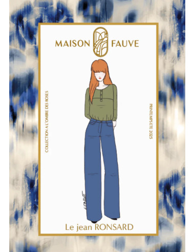 Jean Ronsard pattern - Maison Fauve