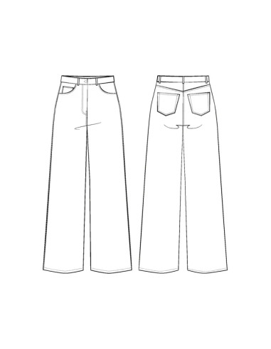 Jean Ronsard pattern - Maison Fauve