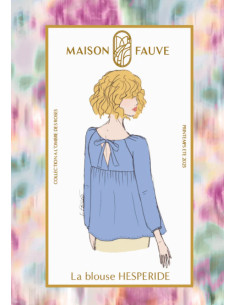 Hespéride Blouse Pattern - Maison Fauve 2