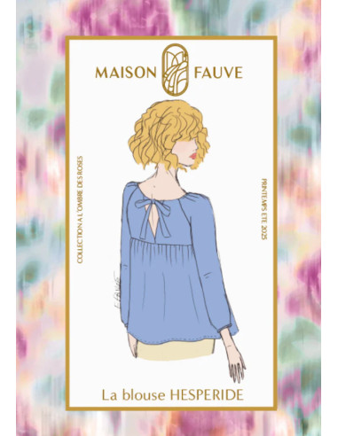 Hespéride Blouse Pattern - Maison Fauve
