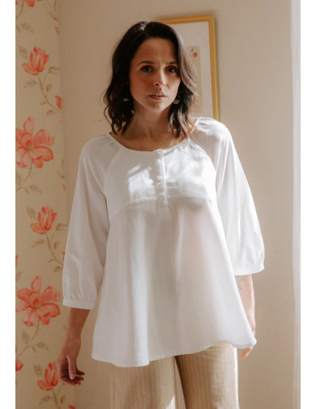 Hespéride Blouse Pattern - Maison Fauve