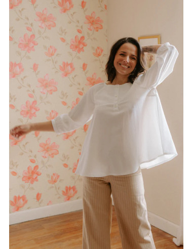 Hespéride Blouse Pattern - Maison Fauve