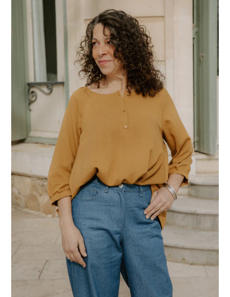 Hespéride Blouse Pattern - Maison Fauve