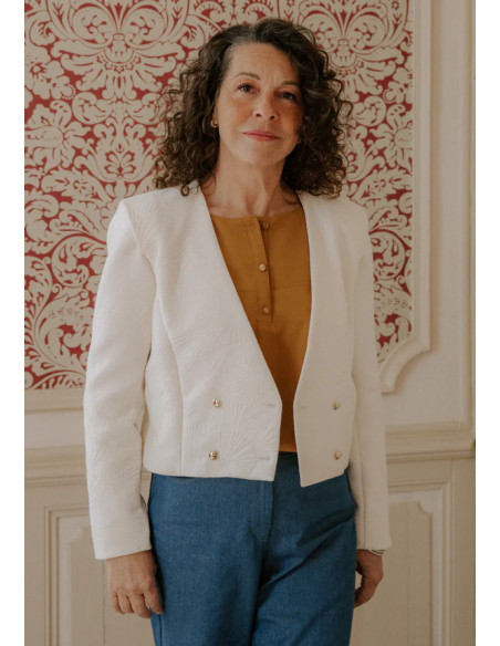 Spencer Damas Pattern - Maison Fauve