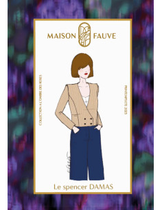 Spencer Damas Pattern - Maison Fauve 2