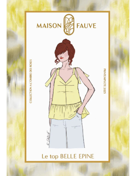 Belle Épine Top Pattern - Maison Fauve