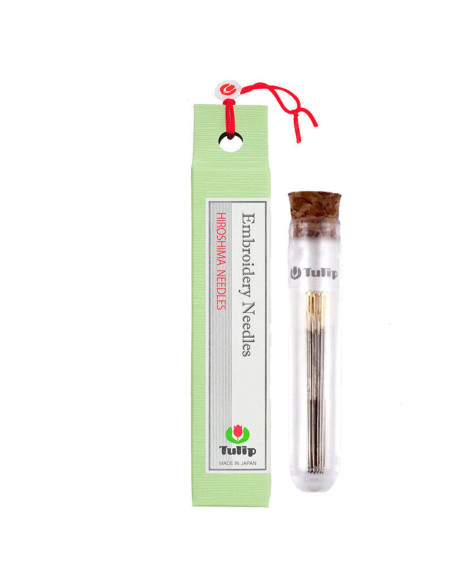Tube of 8 Tulip embroidery needles - No. 10