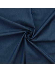 Chambray Denim Fabric - Blue