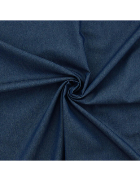 Chambray Denim Fabric - Blue