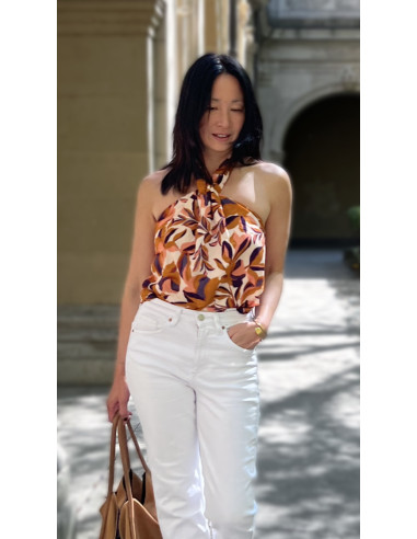 Aurora viscose crepe fabric - My Dress Made
