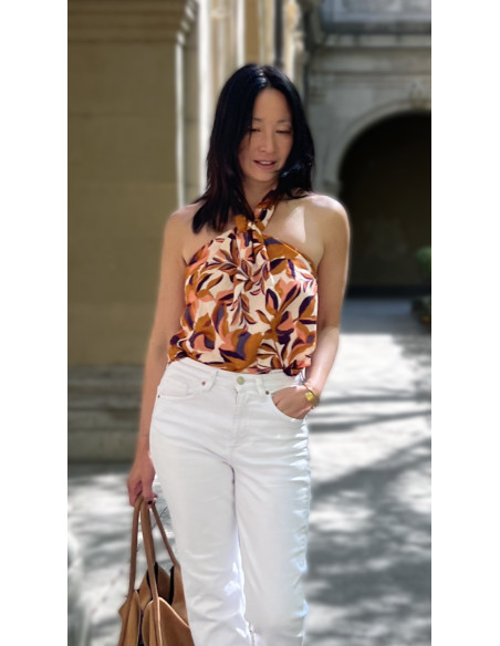 Aurora viscose crepe fabric - My Dress Made