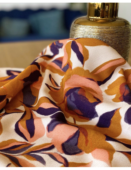 Aurora viscose crepe fabric - My Dress Made